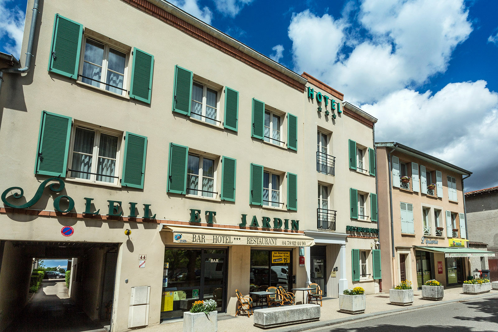 Soleil Et Jardin Hotel Solaize Exterior photo